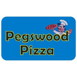 Pegswood Pizzas logo.